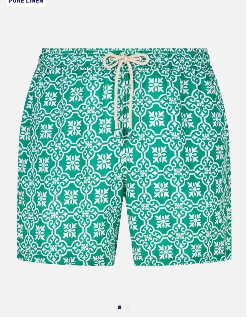 MC2 Saint Barth Men’s Linen Swim Shorts